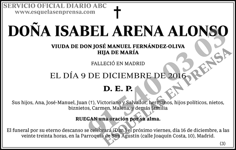 Isabel Arena Alonso